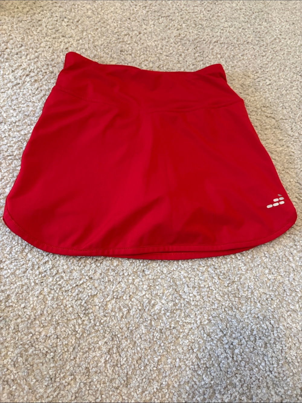 bcg Red Athletic Skort with Logo